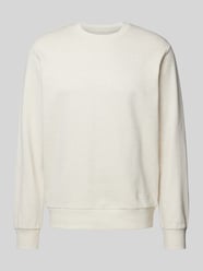 Regular Fit Sweatshirt aus reiner Bio-Baumwolle von Marc O'Polo Beige - 12