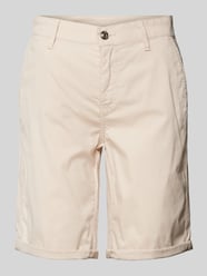 Regular Fit Chino-Shorts mit Gürtelschlaufen von MAC Beige - 40