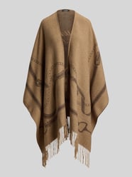 Poncho aus Wolle mit Fransenabschluss von Lauren Ralph Lauren - 1