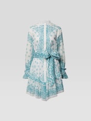 Knielanges Hemdblusenkleid von Alexandre Vauthier Blau - 47