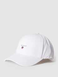 Cap aus Baumwolle mit Label-Stitching von Gant Weiß - 20