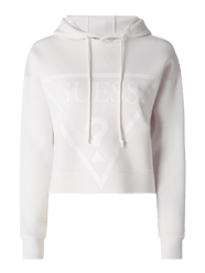 Hoodie mit Logo von Guess Activewear Beige - 8