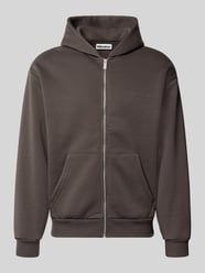 Relaxed Fit Sweatjacke aus Baumwoll-Mix mit Label-Detail von REVIEW - 1