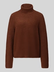 Relaxed Fit Turtleneck-Pullover aus Schurwoll-Kaschmir-Mix Modell 'Febisana' von BOSS - 12