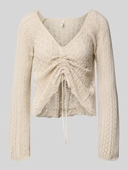 regular fit gebreide pullover met plooien, model 'NOLA' van Only - 41