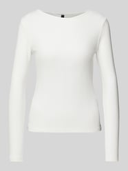 Slim fit shirt met lange mouwen en fijn ajourpatroon van Vero Moda - 15