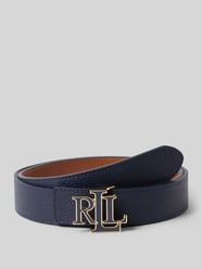 Riem van echt rundleer model 'REV' van Lauren Ralph Lauren - 2