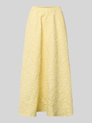 Ausgestellter Maxi-Rock mit Strukturmuster Modell 'FIONA' von VERO MODA - 22