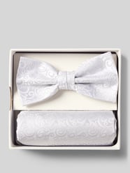 Fliege und Einstecktuch im Set aus reiner Seide von Prince Bowtie - 7