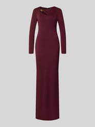 Abendkleid mit Cut Out und Knotendetail Modell 'BURLINCE' von Lauren Ralph Lauren - 42