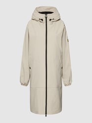 Parka met labelpatch van Barbour International™ Beige - 4
