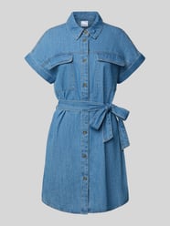 Tailliertes Jeanskleid aus reiner Baumwolle Modell 'NOTUS' von Vero Moda - 31