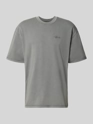 oversized fit T-shirt met gestikt logo van PEGADOR - 23
