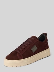 Sneaker aus echtem Leder Modell 'Moose' von Antony Morato Bordeaux - 18