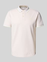 Regular fit poloshirt van katoenmix van Tom Tailor Beige - 21