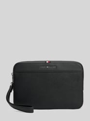 Kulturbeutel/ Kosmetiktasche mit Logo-Schriftzug Modell 'CENTRAL POUCH' von Tommy Hilfiger - 6