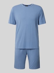 Pyjama mit Eingrifftaschen Modell 'Smart Sleep' von Hanro - 7