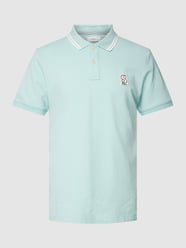 Poloshirt mit Label-Patch von s.Oliver RED LABEL Grün - 22