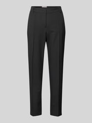 Spodnie materiałowe o kroju slim fit w kant od Christian Berg Woman Selection - 22