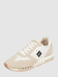 Sneakers van leer, model 'Melrose' van Blauer USA Beige - 41