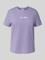 T-shirt o kroju regular fit z czystej bawełny od Tommy Hilfiger - 47