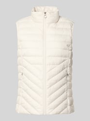 Slim fit bodywarmer met opstaande kraag van s.Oliver RED LABEL - 45