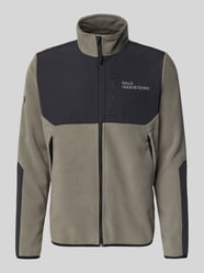 Fleecejacke mit Stehkragen und Reißverschlusstaschen von HALO - 1
