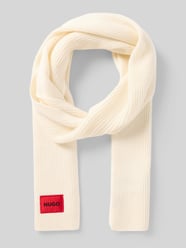 Sjaal van scheerwolmix, model 'SAFFA' van HUGO - 7