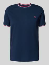 T-shirt met ribboorden van Christian Berg Men - 9