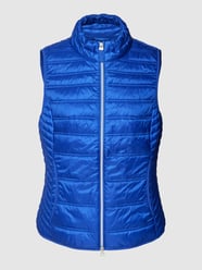 Bodywarmer met opstaande kraag van Betty Barclay Blauw / turquoise - 23
