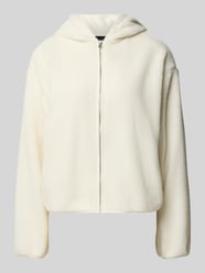 Regular Fit Teddyfelljacke mit Kapuze Modell 'OVA' von Pieces - 28