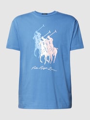 T-Shirt mit Motiv-Print von Polo Ralph Lauren Blau - 23