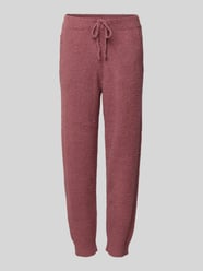 Stoffhose aus Teddyfell von Jake*s Casual Rosa - 6