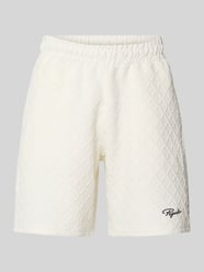 Relaxed Fit Shorts mit Strukturmuster Modell 'Jovren' von Pegador - 33