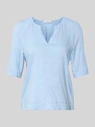 Relaxed Fit Kurzarmbluse aus Viskose-Mix von s.Oliver RED LABEL - 7