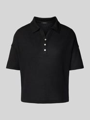 Sweter z dzianiny z rękawem o dł. 1/2 model ‘Silkas’ od OPUS - 36