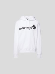 Hoodie mit Label-Print von Dsquared2 Weiß - 25
