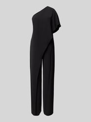 Jumpsuit mit One-Shoulder-Träger von Lauren Ralph Lauren Schwarz - 20