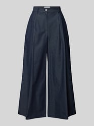 Wide Leg Bundfaltenhose mit Gürtelschlaufen von MORE - 1