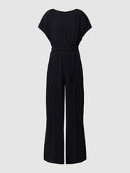 Jumpsuit mit Rundhalsausschnitt von comma - 40