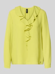 Relaxed Fit Bluse mit Rüschenbesatz von Marc Cain - 18