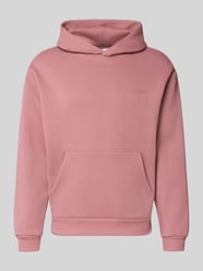 Hoodie mit Label-Print von REVIEW Pink - 21