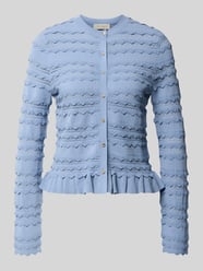 kardigan o kroju regular fit z mieszanki wiskozy model 'Avria' od Ted Baker - 43