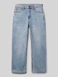 Straight Fit Jeans mit Logo-Patch Modell 'Ilyano' von Garcia - 5
