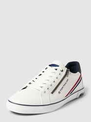 Sneakers met labeldetails van Tom Tailor Wit - 13