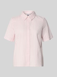 regular fit overhemdblouse van puur katoen model 'TINNA' van PIECES Fuchsia - 13