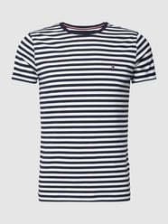 T-Shirt mit Label-Detail von Tommy Hilfiger Blau - 41