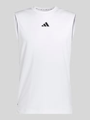 Top typu tank top o kroju regular fit z nadrukiem logo od adidas Training - 14