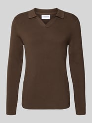 Relaxed fit pullover met structuurmotief van Lindbergh - 2