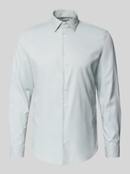 Koszula biznesowa Slim Fit z kołnierzykiem kent od Jake*s - 10